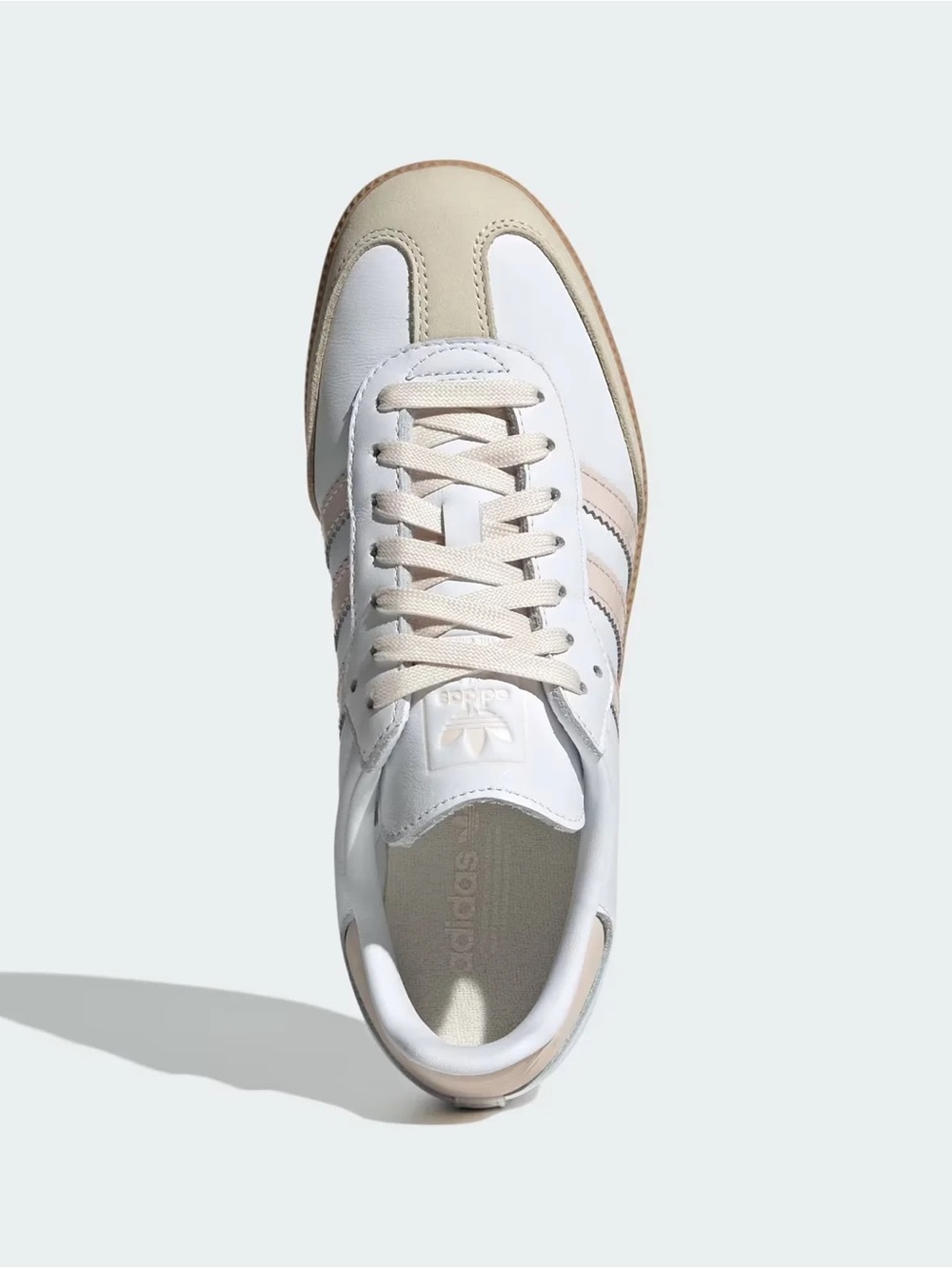 adidas Samba OG W White Wonder Quartz Gum Sneakers NWT Women’s 10.5 - Picture 4 of 10